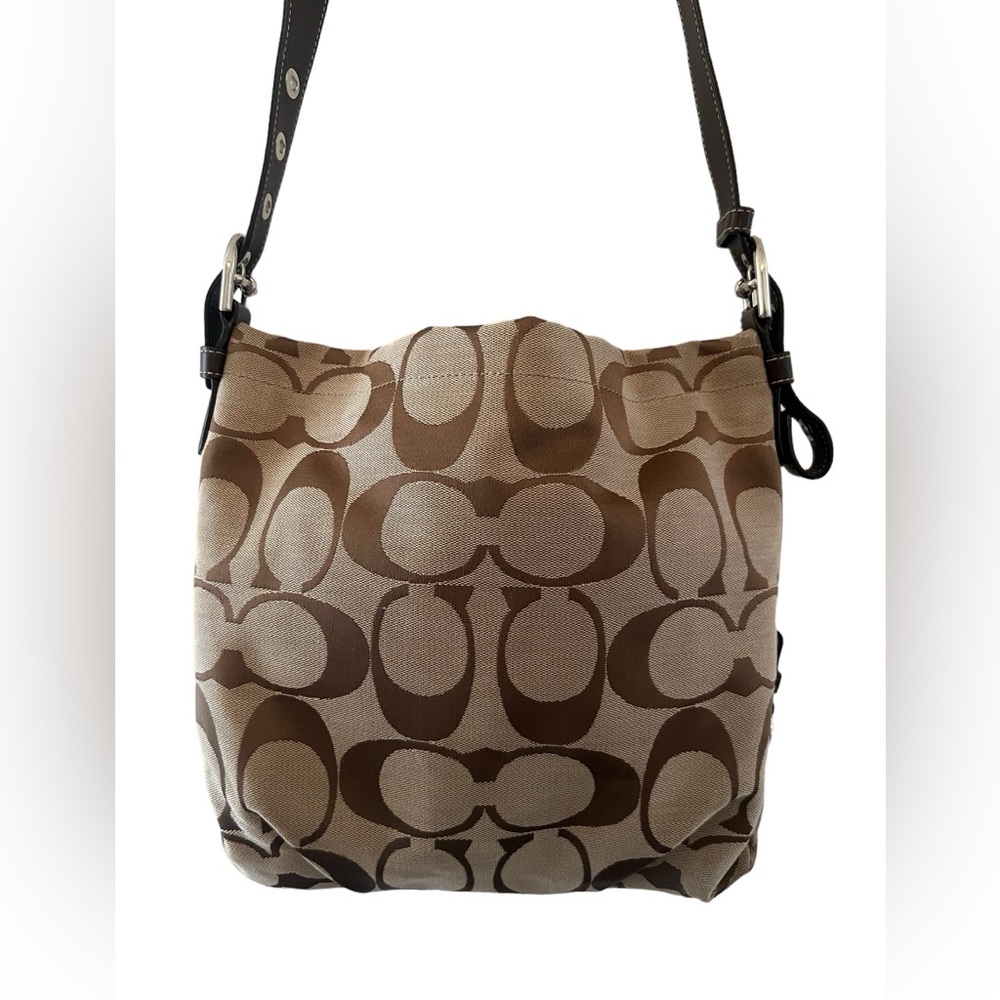 coach signature handbags Brown Preloved - Picture 2 of 9